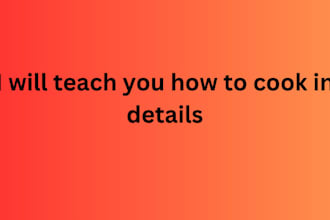 teach you how to cook good food