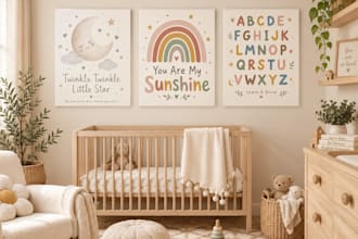 design custom printable wall art for your home