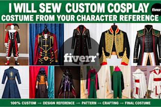 sew custom cosplay costume