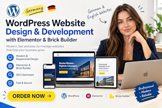 design german wordpress website redesign german website wordpress bricks builder