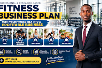 write fitness gym personal training wellness yoga nutrition fitness studio plan