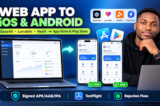 base44 app loveable app capacitor app store submission app development