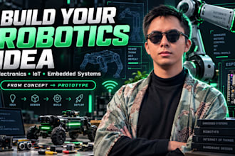 design electronics, robotics, and embedded solutions