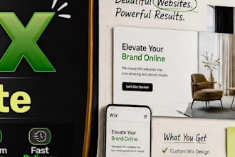 do shopify store design wix website design, redesign wix website