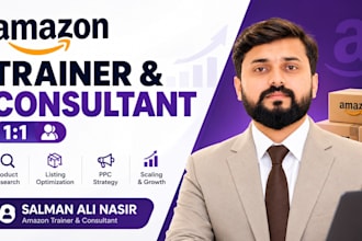 be your amazon fba mentor, coach and consultant