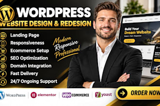 wordpress website redesign, redesign wordpress website, wordpress website