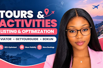 list and optimize your tours on get your guide, viator, and bokun