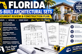 design permit florida as built architect sets document review construction plan