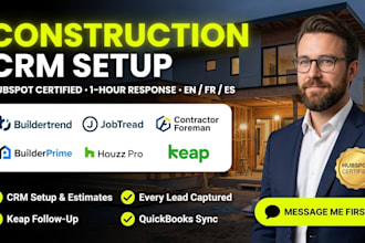 buildertrend jobtread contractor foreman builderprime houzz pro keap crm setup