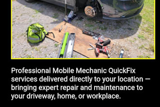 design a mobile digital flyer with a booking system