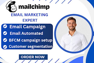 setup mailchimp bfcm email automation mailchimp email campaign template customer