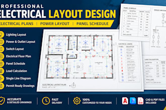do electrical layout plan electrical permit power layout panel schedule