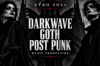 ghost produce darkwave goth post punk music with a dark haunting vibe