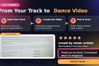 create dance video content to promote your music on tiktok and reels