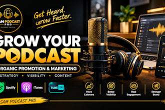 promote your podcast organically and build your audience