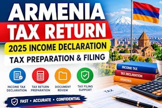 prepare armenia income tax declaration tax return tax filing and tax preparation