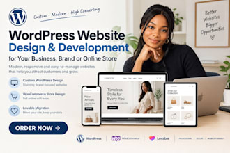 design ecommerce wordpress website wordpress elementor pro website redesign