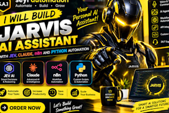 build jarvis ai assistant with jev, claude, n8n and python automation