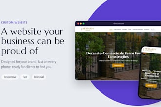 build a fast, bilingual website for your small business