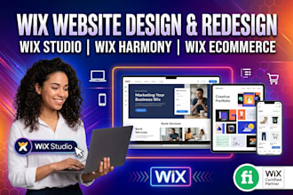wix website design wix website redesign wix studio wix harmony wix ecommerce