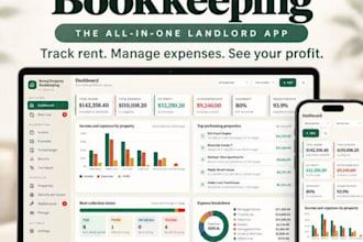 manage rental property bookkeeping and financial reports