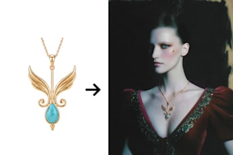 create ai jewelry fashion photography for luxury brands