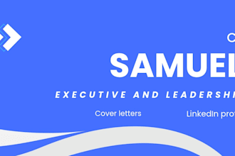 rewrite CV cover letter and linkedin profile professionally