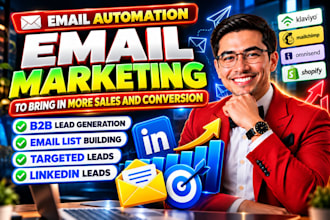 set up klaviyo email marketing campaigns and automation for shopify