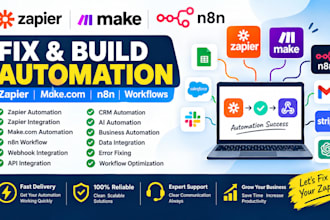 fix zapier automation zapier integration make com n8n workflow zapier zaps