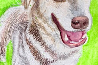 create a personalized portrait of your pet