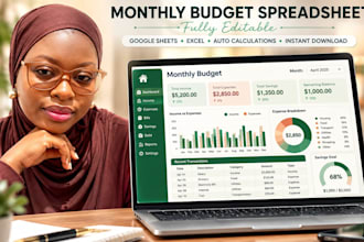 design editable excel google sheets budget invoice tracker spreadsheet templates