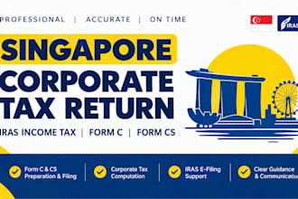 file singapore corporate tax return, iras income tax, form c and form cs filing