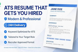 write a professional resume