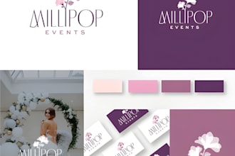 do fantastic floral, garden, botanical, flower shop logo and any graphic design