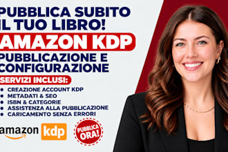 pubblicazione libri, ottimizzazione kdp, pubblicazione contenuti e seo