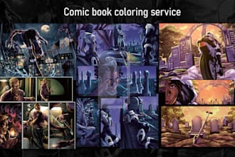coloring your comic book