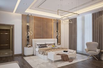 modern house interior,3d bedroom suite,apartment design,hotel render,penthouse