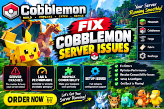 fix cobblemon  server crashes lag modpack compatibility and setup issues