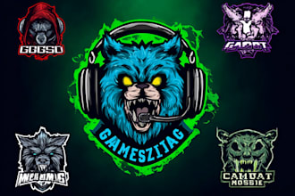 design a professional mascot logo with brand personality