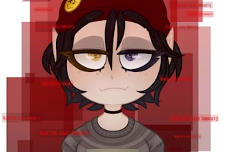 stylized character drawings for you
