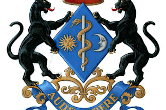 design vintage luxury, heraldic, crest, and emblem logo