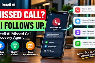 build a retell ai missed call recovery voice agent