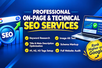 do wordpress on page seo optimization and technical audit