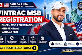 do msb registration, fintrac, mtl, fca compliance, and aml kyc policy for crypto