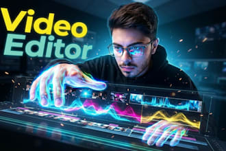 edit youtube videos and design high CTR thumbnails