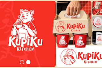 do a mascot, cartoon character logo