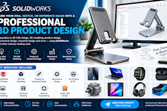 design smartphone, laptop, tablet, smartwatch solidworks 3d product design