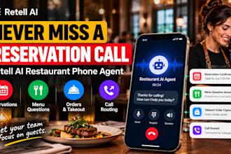 build a retell ai restaurant phone agent