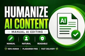 edit, fact check and humanize your ai content