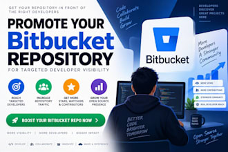 promote your bitbucket repository for targeted developer visibility
